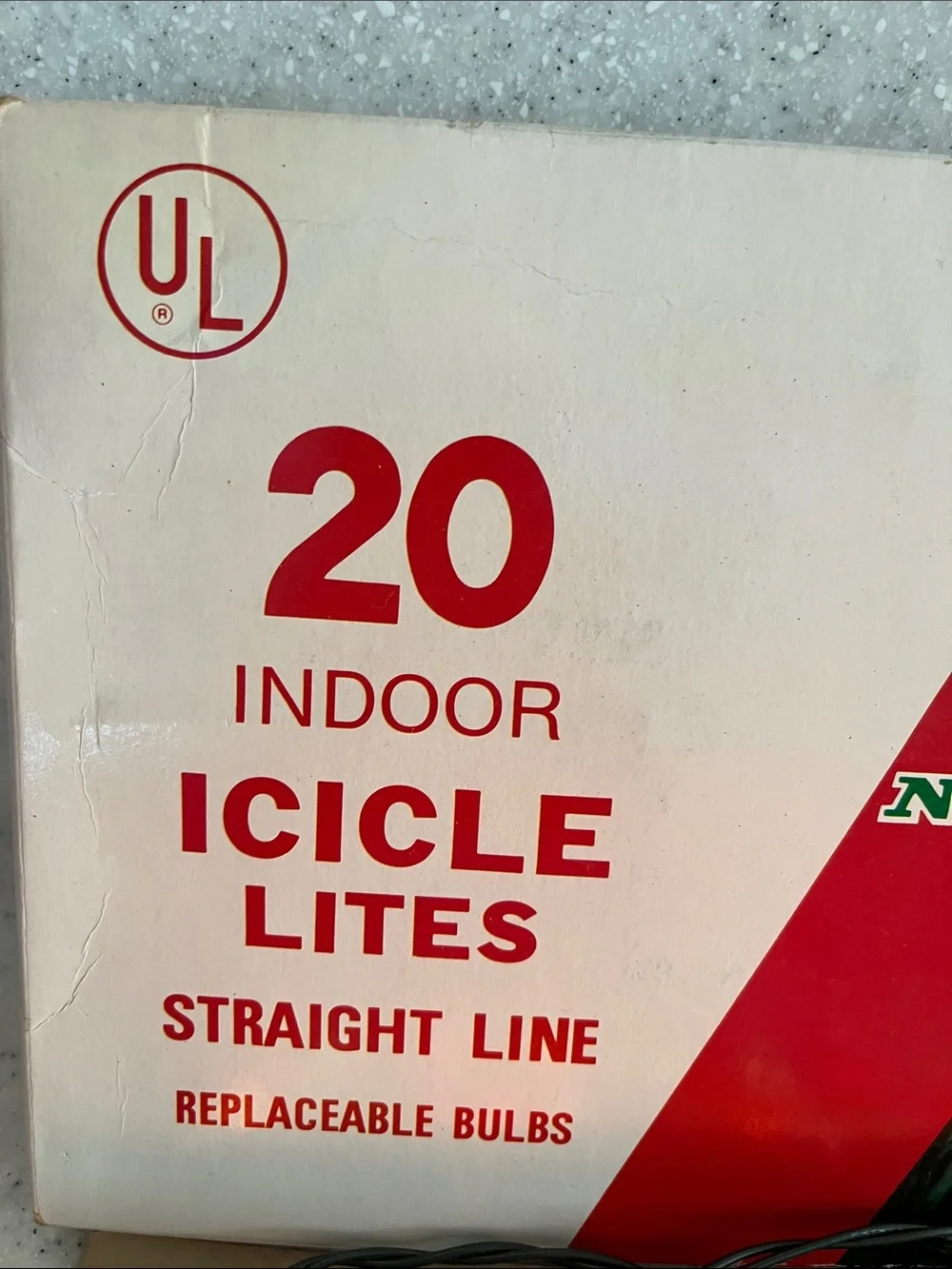 Vtg NOMA 20 Indoor ICICLE Lites MCM Christmas Made In Korea Tested Working
